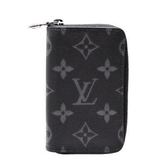 Louis Vuitton Zippy Coin Vertical Monogram Eclipse Black - Picture 1 of 6